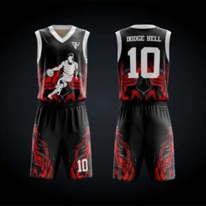 Graphic Player Basketball Uniform